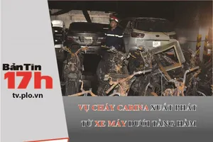 Vụ cháy Carina xuất phát từ xe Attila dưới tầng hầm