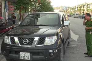 Hiện trường vụ đập cửa ô tô cướp 3,5 tỉ đồng ở Quảng Ninh