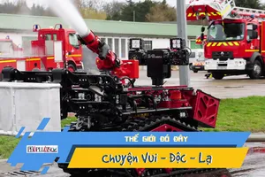 Video: Lộ diện đội 'xe tăng' chữa cháy Nhà thờ Đức Bà Paris