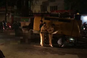 Nhân chứng kể vụ 2 thanh niên lao xe vào máy bơm bê tông