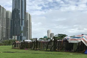 Video: Cận cảnh trận địa pháo hoa ở TP.HCM trước giờ khai hỏa