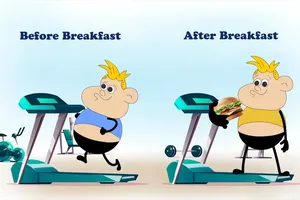 Có nên tập thể dục trước khi ăn sáng? 