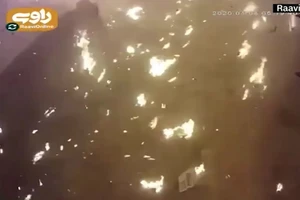 Khoảnh khắc máy bay Ukraine nổ tung sau khi bị Iran bắn rơi