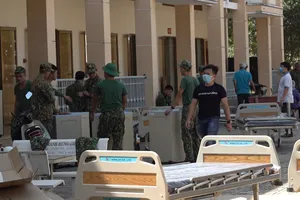 Bệnh viện dã chiến 300 giường phòng dịch Corona hoạt động 