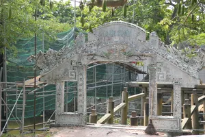 Huế: Cầu ngói Thanh Toàn được hạ giải để trùng tu