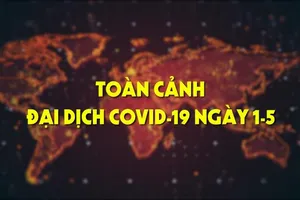 Toàn cảnh đại dịch COVID-19 ngày 1-5