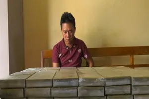 Biên phòng Sơn La bắt người chở 41 bánh heroin trên ô tô