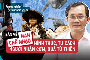 Thấy gì từ việc chê bai hình thức, tư cách người nhận quà, cơm từ thiện?