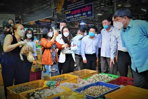 Video: Thứ trưởng Bộ NN&PTNT đi kiểm tra chợ Bình Điền lúc rạng sáng