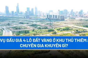Vụ đấu giá 4 lô đất vàng ở khu Thủ Thiêm: Chuyên gia khuyên gì?