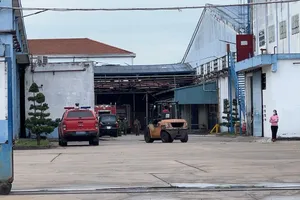 Video: Cháy công ty gỗ ở Bình Dương