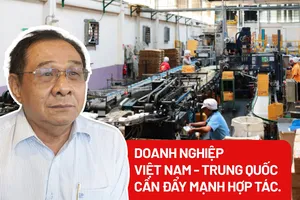 Doanh nghiệp Việt Nam - Trung Quốc cần đẩy mạnh hợp tác