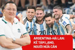 Argentina - Hà Lan: Kẻ tám lạng, người nửa cân
