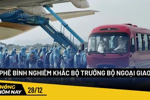 Nóng hôm nay: Bộ Chính trị phê bình nghiêm khắc Bộ trưởng Bộ Ngoại giao