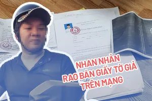 Trailer điều tra: Nhan nhản rao bán giấy tờ giả trên mạng xã hội