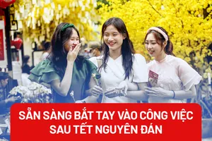 Sẵn sàng bắt tay vào công việc sau Tết Nguyên đán