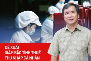 Đề xuất giảm bậc tính thuế thu nhập cá nhân