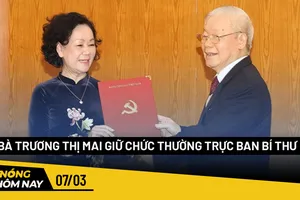 Nóng hôm nay: Bà Trương Thị Mai giữ chức Thường trực Ban Bí thư