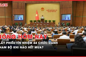 Nóng hôm nay: Quốc hội bắt đầu lấy phiếu tín nhiệm 44 chức danh