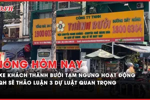 Nóng hôm nay: Hình ảnh nóng về xe khách Thành Bưởi tạm ngưng hoạt động