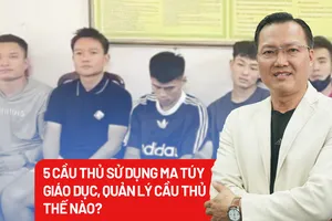 Từ vụ 5 cầu thủ sử dụng ma túy: Bài học giáo dục, quản lý cầu thủ 