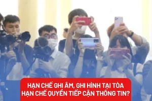 Quy định ghi âm, ghi hình tại tòa phải xin phép có hợp lý?
