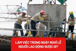 Làm việc kỳ nghỉ lễ 2-9, người lao động được trả lương ra sao?