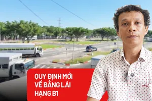 Từ 1-1-2025 người có giấy phép lái xe B1 sẽ không được lái ô tô?