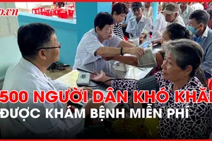 Video: Khám bệnh, phát thuốc miễn phí cho người dân khó khăn ở Cà Mau