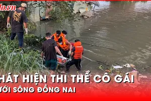 Video: Phát hiện thi thể một cô gái dưới sông Đồng Nai