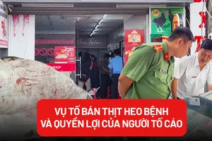 Từ vụ tố bán thịt heo bệnh: Người tố cáo tiêu cực sẽ được bảo vệ 