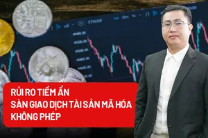 Rủi ro tiềm ẩn từ các sàn giao dịch tài sản mã hóa không phép 