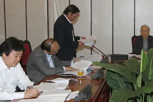 Đánh giá kết quả bảy đoàn giám sát án tham nhũng