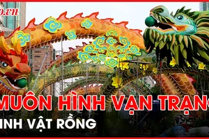 Muôn hình vạn trạng linh vật rồng