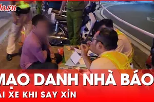 Bất ngờ với danh tính người say xỉn lái ô tô ở Bình Thạnh tự xưng nhà báo 
