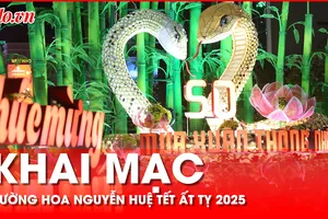 Video: Đường hoa Nguyễn Huệ Tết Ất Tỵ 2025 chính thức mở cửa đón khách du xuân
