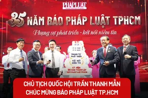 Chủ tịch Quốc hội Trần Thanh Mẫn: Báo Pháp Luật TP.HCM cần tiếp tục là "diễn đàn tin cậy của người dân, doanh nghiệp"