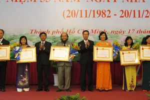 TP.HCM: Vinh danh 62 cá nhân và tập thể xuất sắc ngành giáo dục