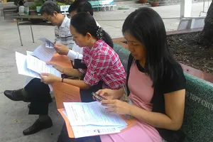 Bắt đầu phát hành đơn dự tuyển vào lớp 6 Trường Trần Đại Nghĩa