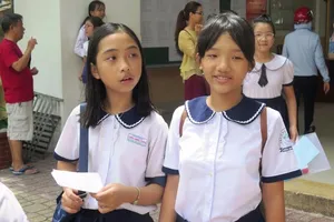 Chính thức công bố điểm chuẩn vào lớp 6 Trần Đại Nghĩa 