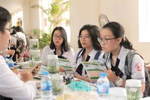 Học sinh lớp 12 tìm hiểu thông tin các trường ĐH để đăng ký thi THPT quốc gia năm 2019