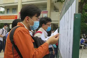 Thí sinh thi tốt nghiệp THPT tại TP.HCM vừa qua. Ảnh: PHẠM ANH