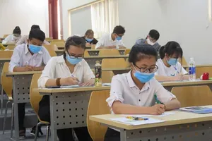 Thí sinh thi đánh giá năng lực đợt 1 của ĐH Quốc gia TP.HCM tổ chức vừa qua. Ảnh: PHẠM ANH