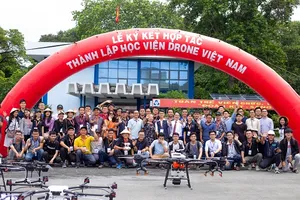 Lần đầu tiên Việt Nam có Học viện máy bay không người lái