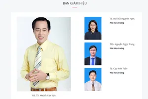 Trường ĐH Sư phạm TP.HCM chính thức có Hiệu trưởng mới