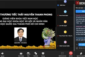 Xúc động lễ truy điệu online cho một giảng viên trẻ qua đời vì COVID-19