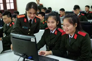 Một ngành học khối Công an có điểm chuẩn lên tới 30,34 điểm