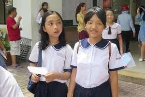 Khoảng 3.600 thí sinh đăng ký khảo sát vào lớp 6 Trần Đại Nghĩa