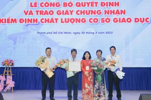 Trường ĐH Sài Gòn đạt chứng nhận kiểm định chất lượng cơ sở giáo dục 