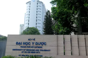 Trường ĐH Y dược TP.HCM. Ảnh; PA